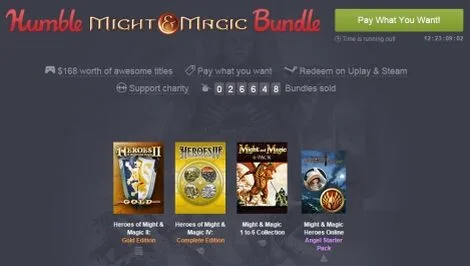Humble Might and Magic Bundle wystartowało – paczki z grami na PC za grosze