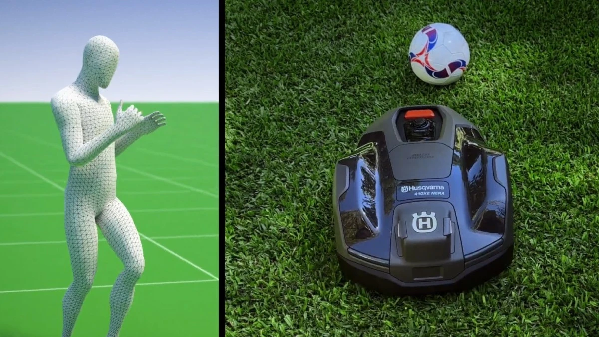 Co powiecie na kosiarkę tańczącą niczym najlepsi piłkarze?