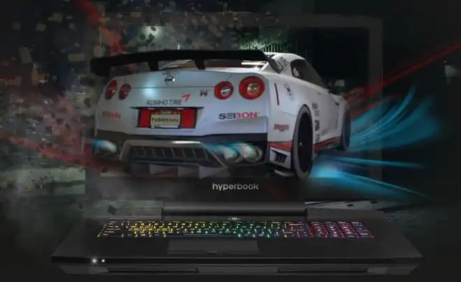 Hyberbook GTR87 VR3 SLI – gamingowe monstrum z dwoma kartami graficznymi