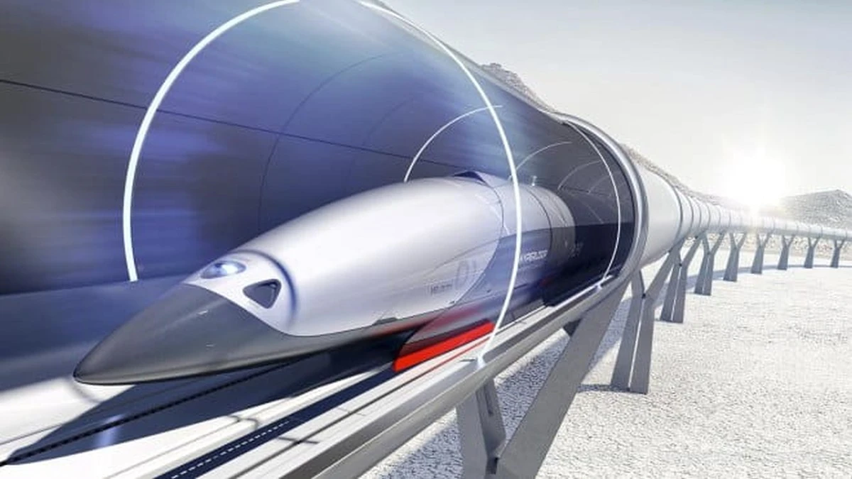 Przeprowadzono pierwszy test futurystycznej kolei Hyperloop