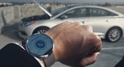 Samochód możemy już uruchomić za pomocą… zegarka