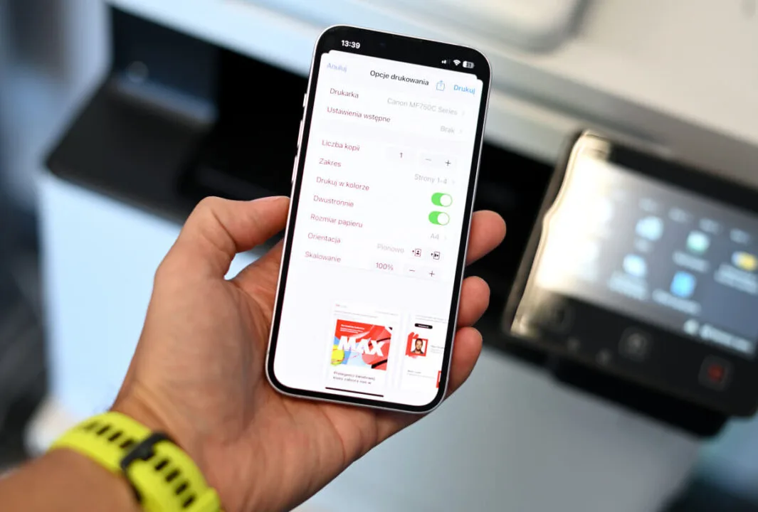 Druk z poziomu smartfona? Nie ma problemu