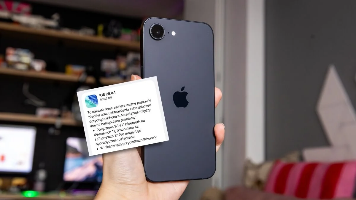 iOS 26.0.1 do pobrania. Aktualizacja, którą musisz zainstalować