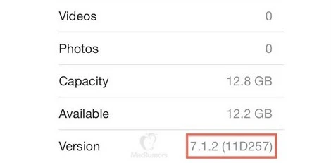 iOS 7.1.2 pojawi się w ciągu najbliższych dwóch tygodni?
