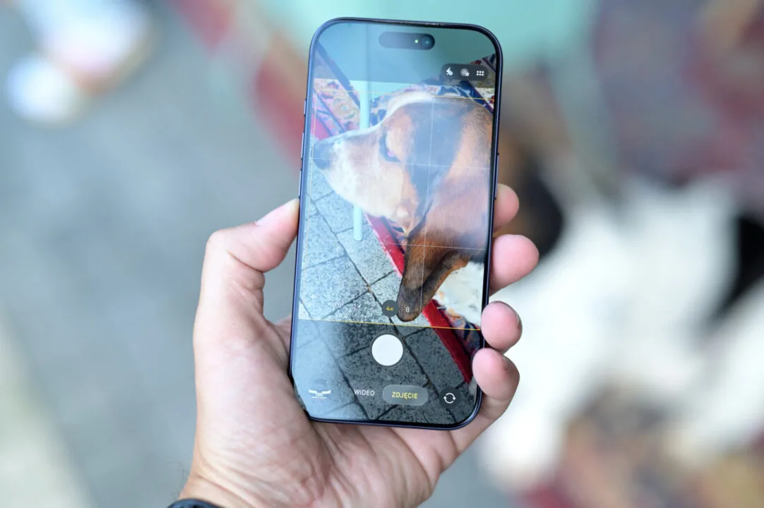 Aplikacja aparatu w iPhone 17 Pro