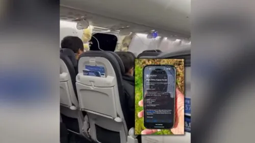 iPhone'y przetrwały wypadnięcie z Boeinga