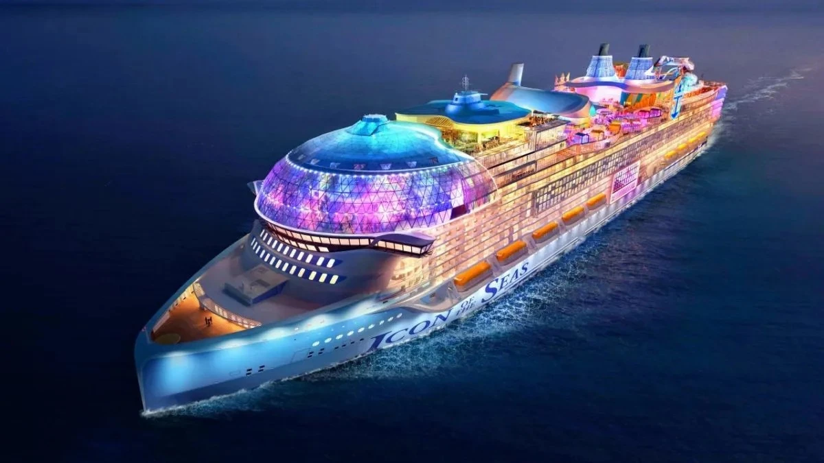 Monstrualny Icon of the Seas zakończył pierwszy rejs. 5 razy większy od Titanica