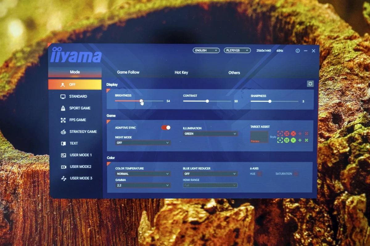 iiyama G-Master GOB2701QSC-B1 Titan Falcon