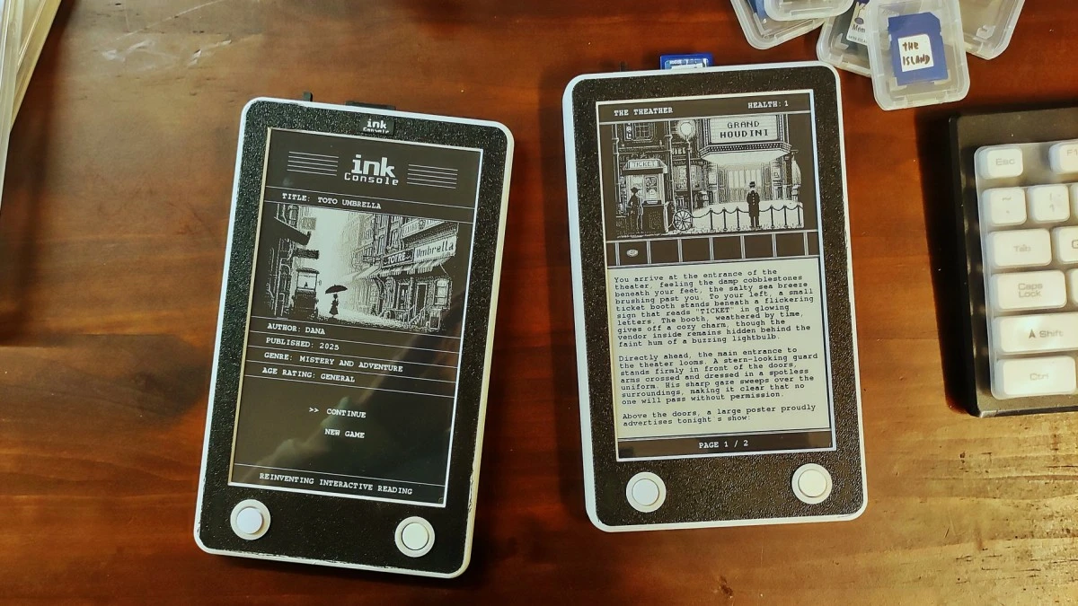 Konsola z ekranem e-ink? Proszę bardzo, ale czy to rozwiązanie ma sens?