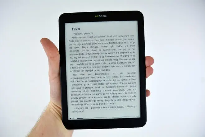 inkBook 8 – test 8-calowego czytnika e-booków