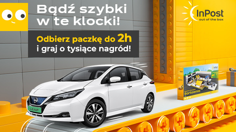 Rusza wielka loteria InPost. Do wygrania m.in. PlayStation 5 i samochód elektryczny