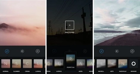 Instagram otrzymuje pięć nowych filtrów