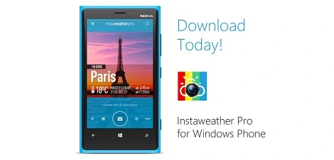InstaWeather debiutuje na Windows Phone