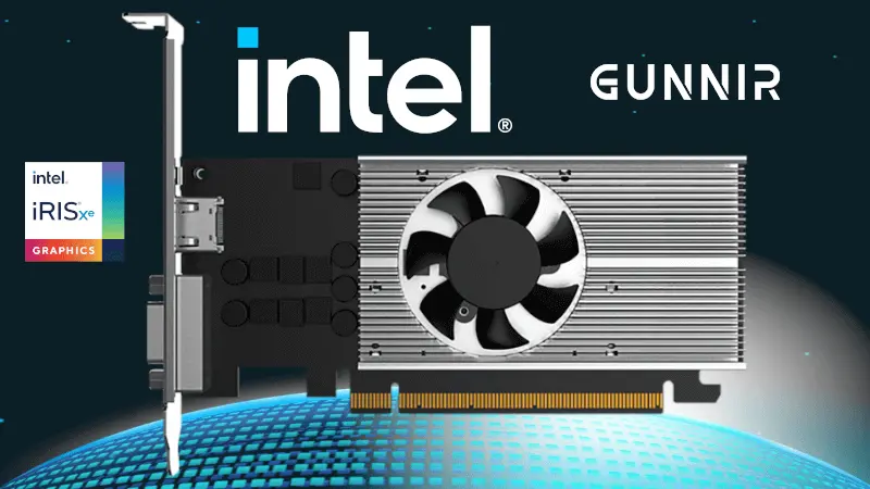 Nowy partner Intela. Karty graficzne Iris Xe DG1 młodej chińskiej firmy Gunnir