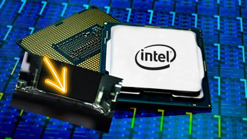 Procesory Intel 12. generacji po osadzeniu w płycie głównej przypominają banany