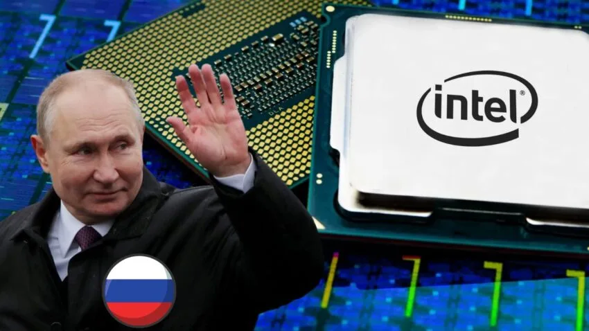 Intel wycofuje się z Rosji. Kreml groził gigantowi