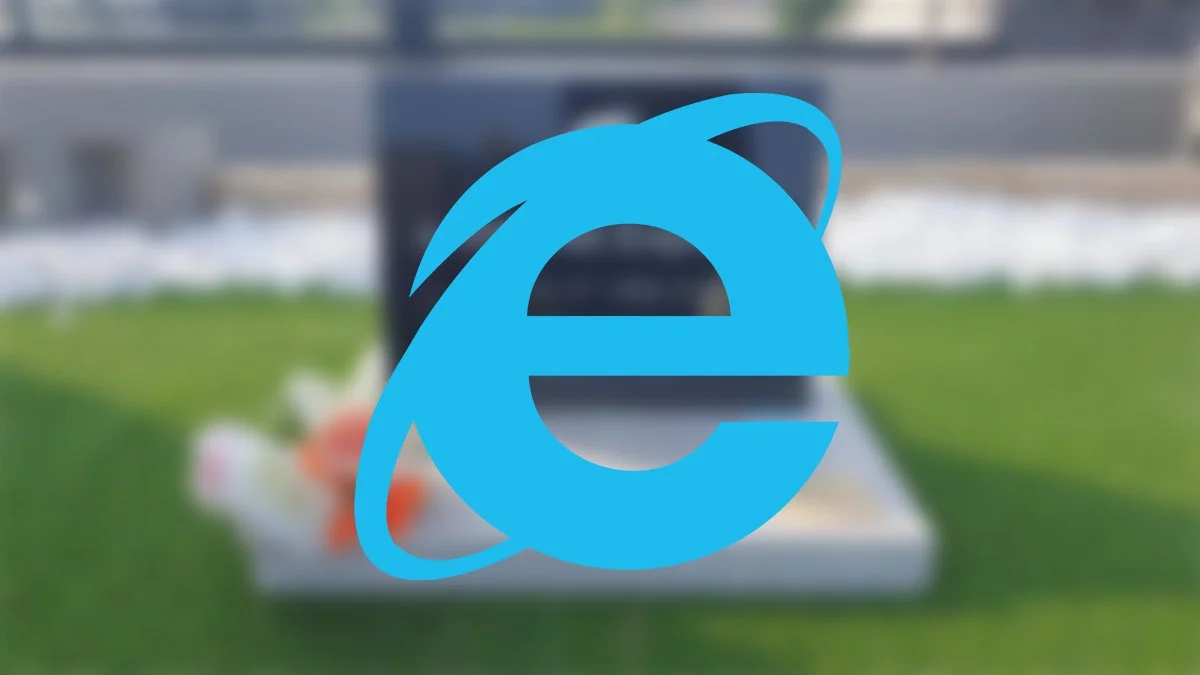 Internet Explorer został prawdziwie pogrzebany. Przeglądarce ufundowano nagrobek