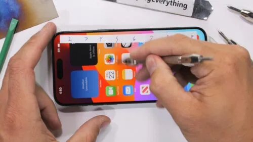 iphone 15 pro test wytrzymałości