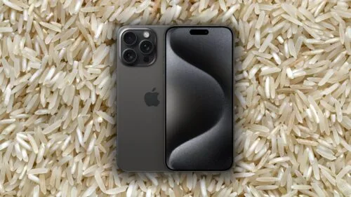 Nie wkładaj iPhone’a do ryżu. Apple stanowczo odradza