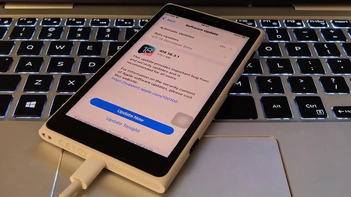 iPhone zamknięty w obudowie Windows Phone. Absurdalny projekt