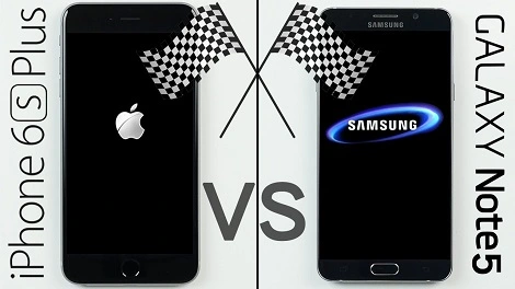 iPhone 6s Plus czy Galaxy Note 5? Który z nich jest szybszy? (wideo)