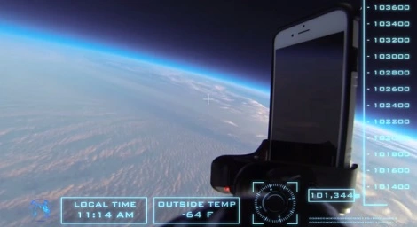 iPhone 6: Drop test wykonany z… kosmosu! (wideo)