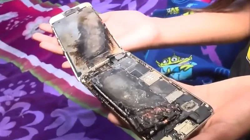 iPhone 6 wybuchł w rękach użytkownika niczym granat (wideo)