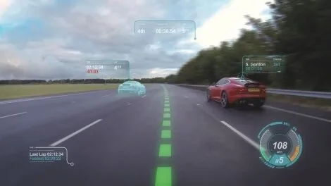 Virtual Windscreen: wirtualna przednia szyba Jaguara (wideo)