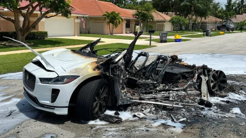 Po kilku pożarach Jaguar wycofuje elektryczny model I-Pace