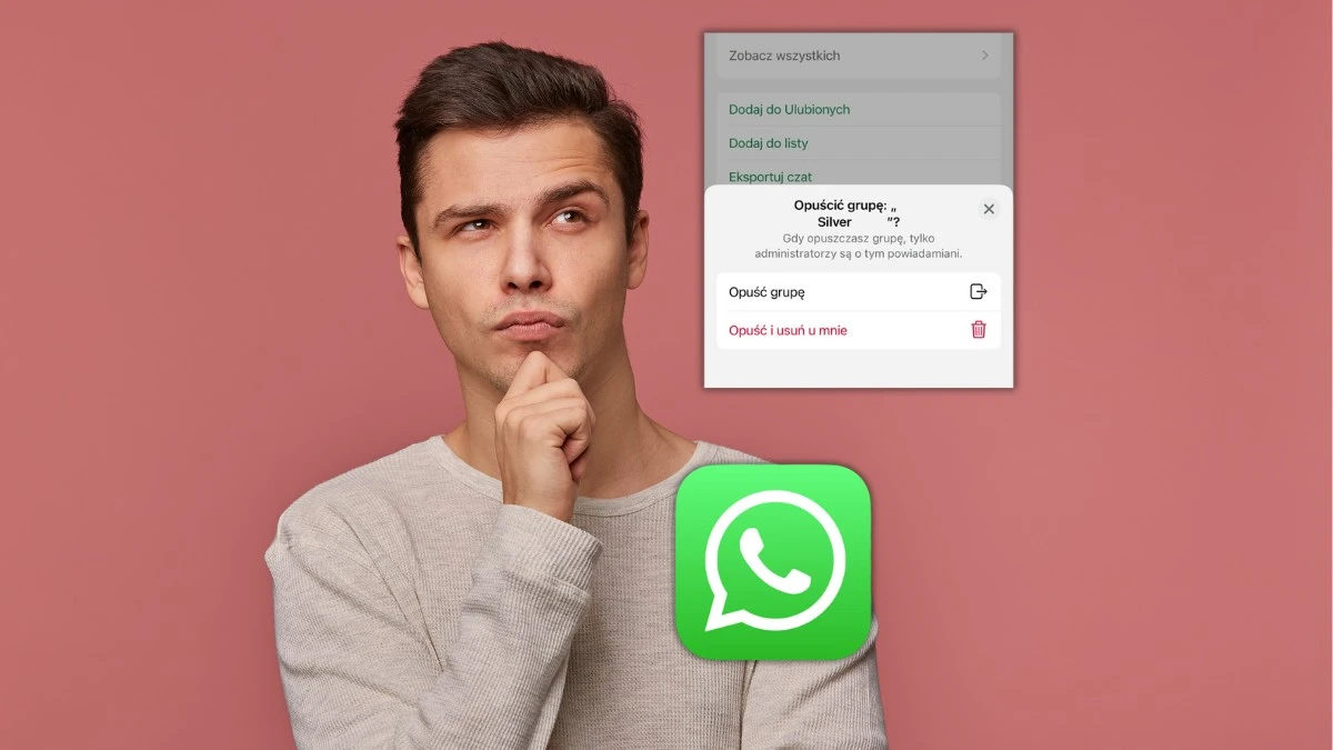 Jak dyskretnie opuścić grupę WhatsApp? Tak nikt (prawie) nie zauważy