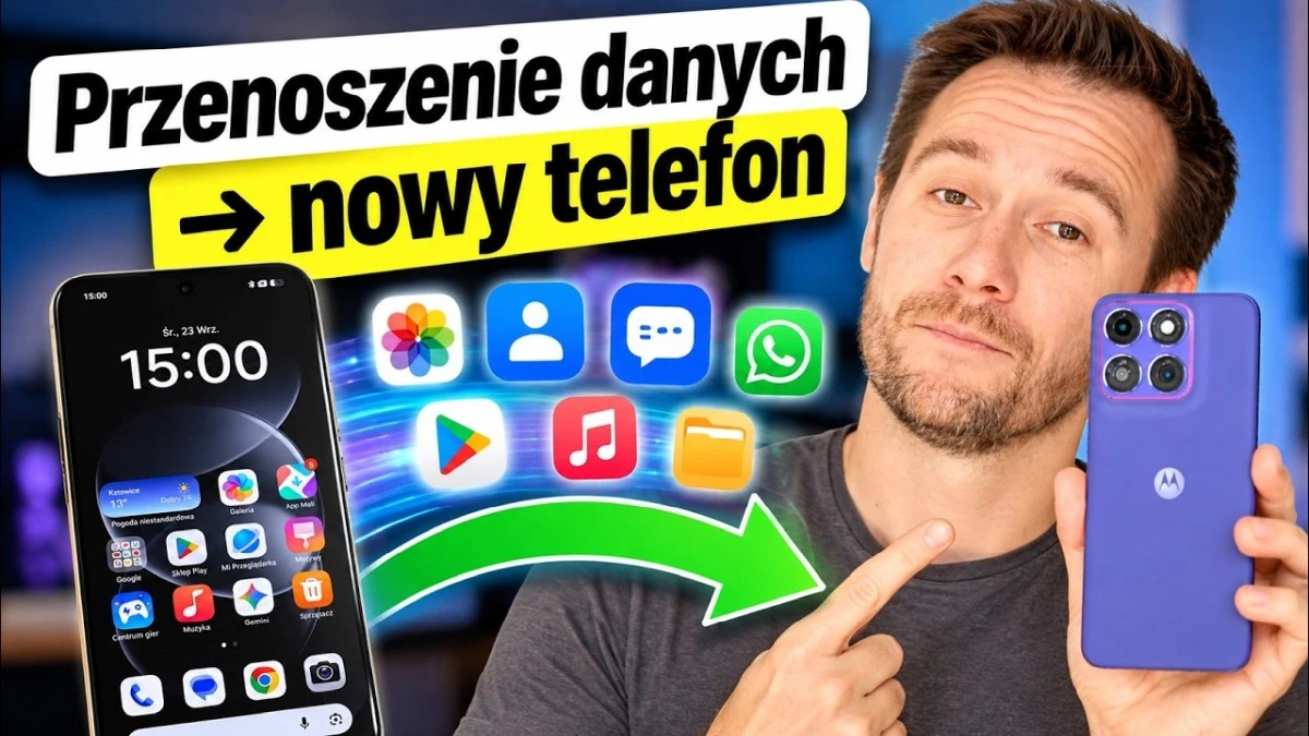 Jak przenieść dane na nowy telefon? Android zrobi prawie wszystko za Ciebie