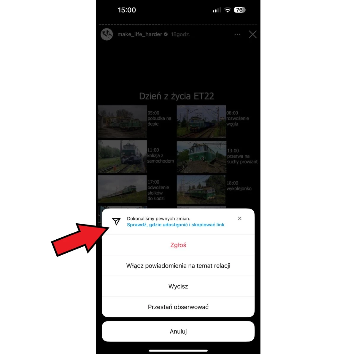 Jak udostępnić czyjąś relację na Instagramie?