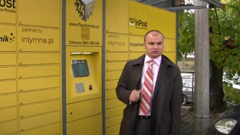 Tak Rafał Brzoska tłumaczył, jak działa Paczkomat w 2009 roku (wideo)