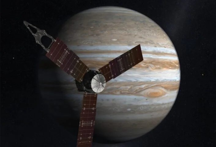 Sonda Juno dostrzegła w atmosferze Jowisza niezwykłe zjawiska świetlne