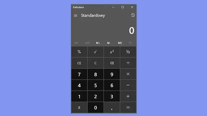 Kalkulator w wersji dla Windows 10 będzie w stanie narysować… wykresy równań