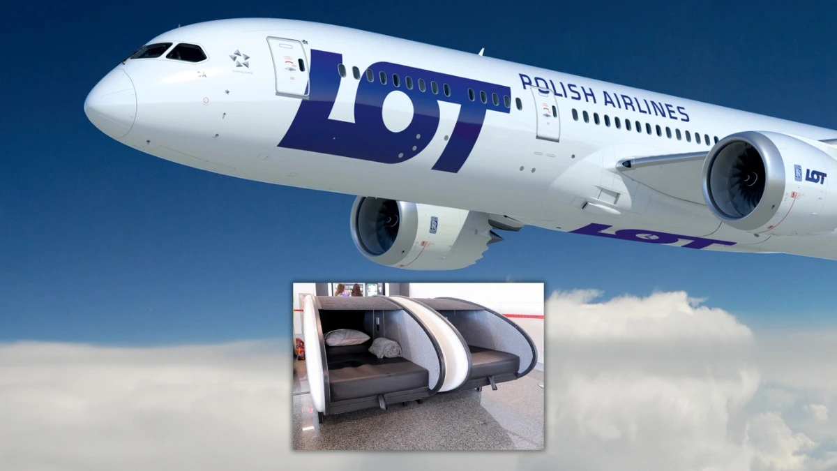 Kapsuły do spania na Lotnisku Chopina. Cena zaskakuje