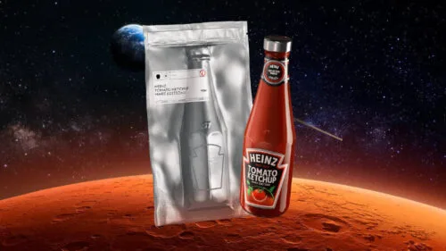 Ten keczup pomoże skolonizować Marsa. Projekt Heinz Tomato Ketchup Marz Edition