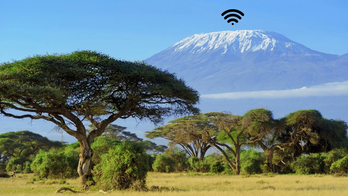 Jak działa Twój internet? Bo na Kilimandżaro wyśmienicie