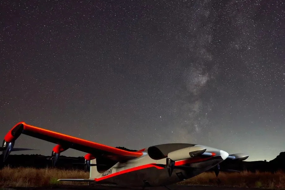 Startup finansowany przez współzałożyciela Google prezentuje elektryczny samolot