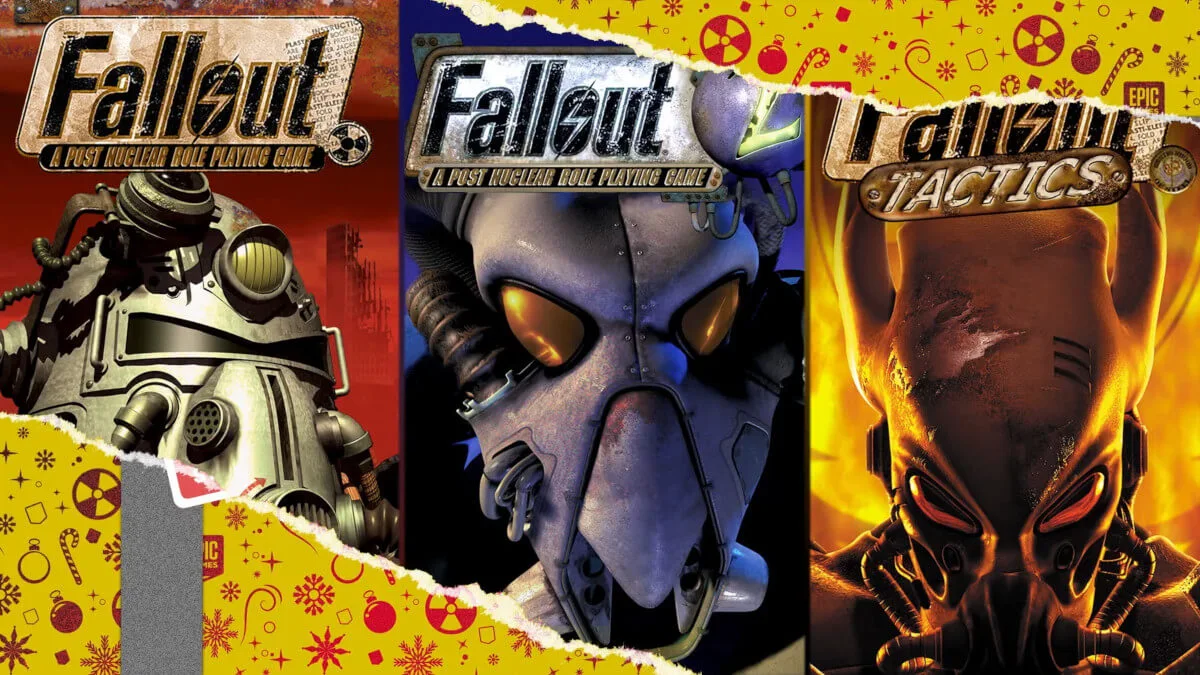 Cała klasyczna trylogia Fallout za darmo na Epic Games Store. Tylko doba na odebranie gier