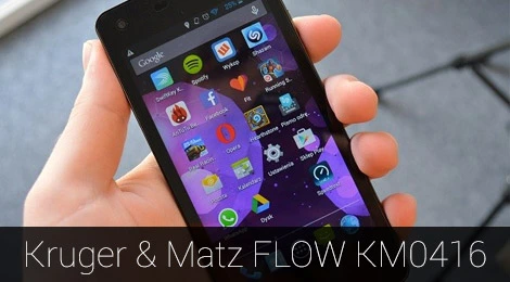 Kruger&Matz Flow – test budżetowego smartfona z LTE