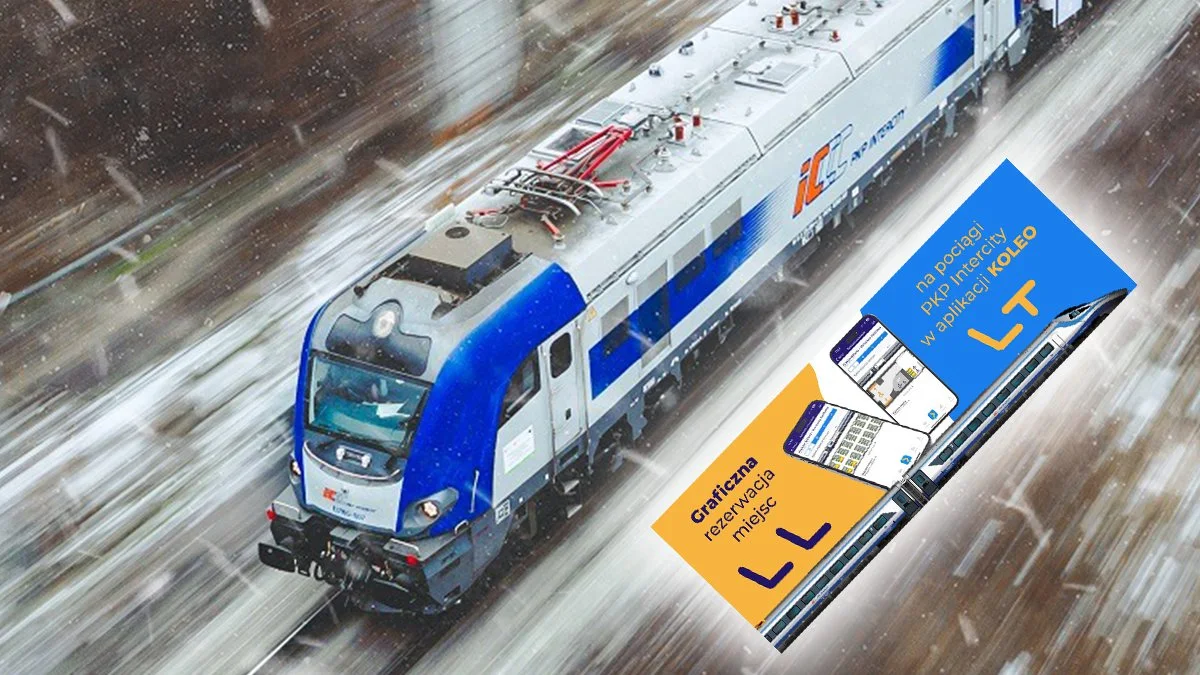 KOLEO z graficzną rezerwacją miejsc. Świetna nowość już jest