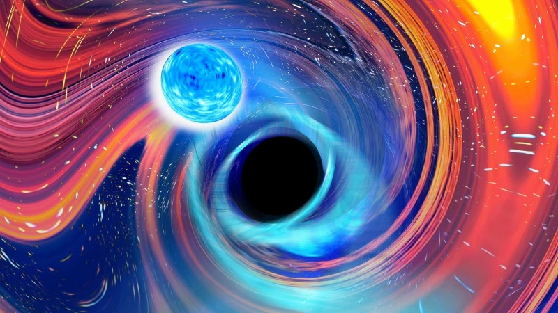 Po raz pierwszy w historii wykryto zderzenie czarnej dziury z gwiazdą neutronową