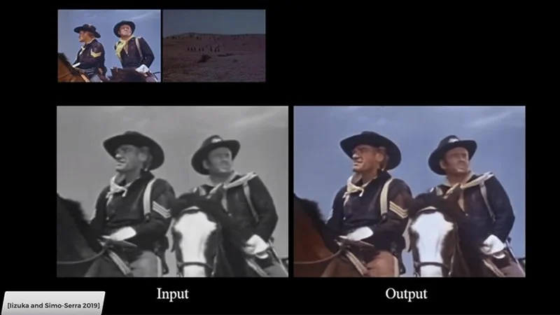 Sztuczna inteligencja już niedługo pokoloruje czarno-białe filmy