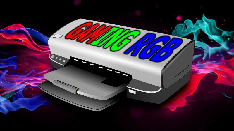 Gamingowy komputer RGB w drukarce. Niecodzienna obudowa robi furorę
