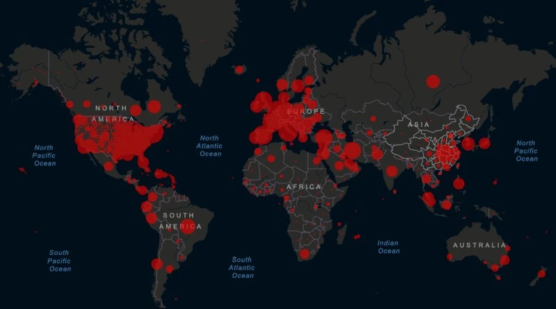 Koronawirus – najlepsze mapy i infografiki obrazujące skalę pandemii
