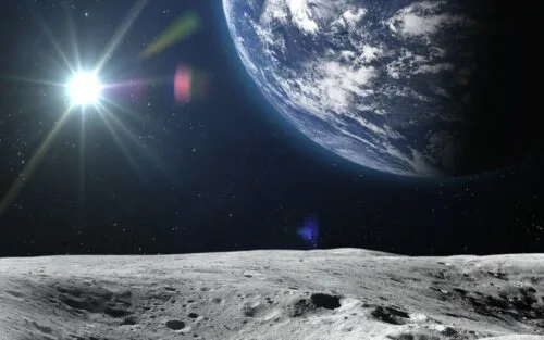 Księżyc wielkim detektorem fal grawitacyjnych? Naukowcy mają nowy pomysł