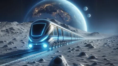 DARPA chce kolei na Księżycu. Prace nad projektem ruszyły