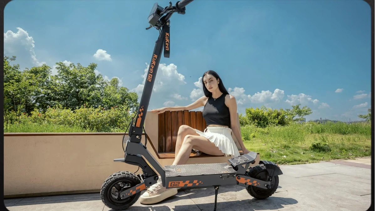 Hulajnoga elektryczna KuKirin G2 za mniej niż 1600 zł z Polski. 45 km/h, silnik 800 W i pełna amortyzacja