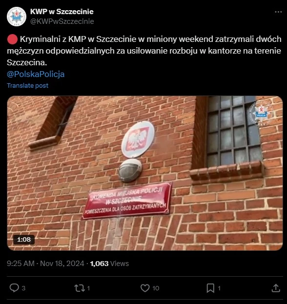 kwp w szczecinie młoty kantor